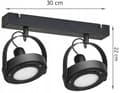 Miniatyrbillede 4 af 9: MODERNE LED LOFT SPOTLIGHT ARMATUR