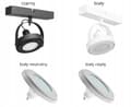 Miniatyrbillede 10 af 10: OVERFLADEMONTERET ARMATURREFLEKTORLAMPE GU10 SPOT LED