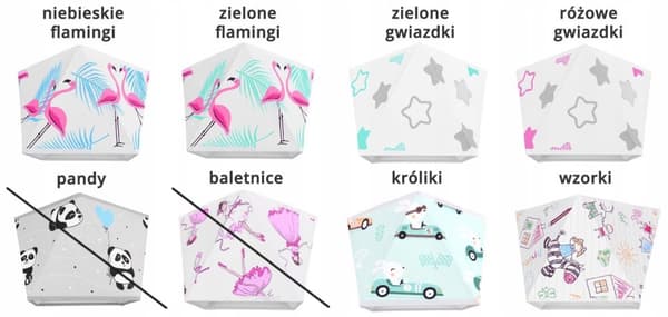 HÄNGANDE TAKLAMPA Barnljuskrona LAMPSKYDD