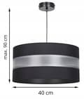 Miniatyrbillede 4 af 10: HÆNGE LOFTSLAMPE LYSKELYSE LAMPESKÆRM MODERNE