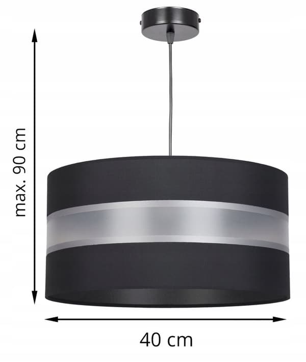 HÆNGE LOFTSLAMPE LYSKELYSE LAMPESKÆRM MODERNE