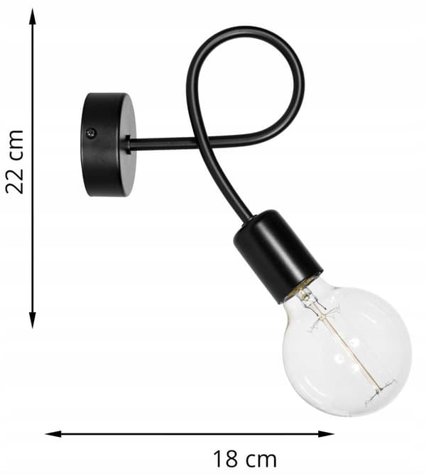 VÆG Sconce Loftslampe LOFT EDISON