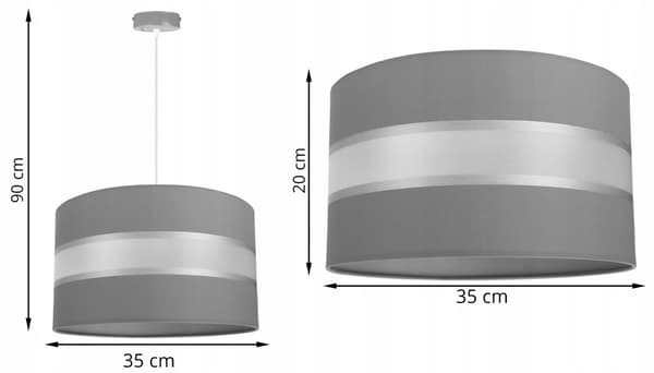 HÄNGA TAKSLAMPA LJUSKLUSTA LAMPSKÄRM MODERN