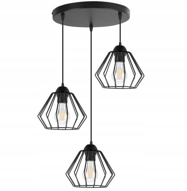 TAK HÄNGLAMPA LJUSKRAN DIAMOND LED LOFT