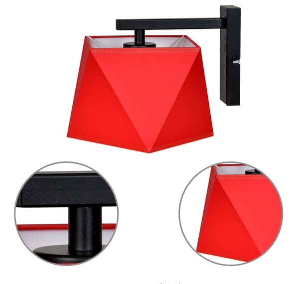 VÄGGLAMPA TAK VÄGGLAMPA LAMPSKÄRM DIAMOND LED