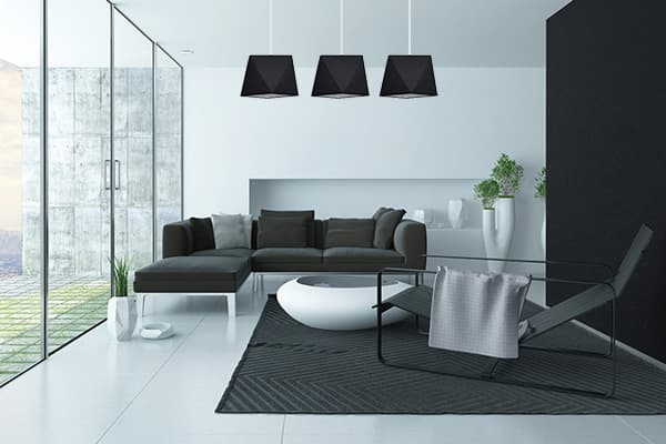 LOFT HÆNGELAMPE LYSKELYSE LOFTSLAMPE DIAMOND LED