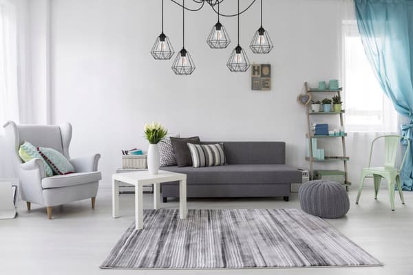 HÄNGANDE taklampa ljuskrona SPIDER loft E27 LED