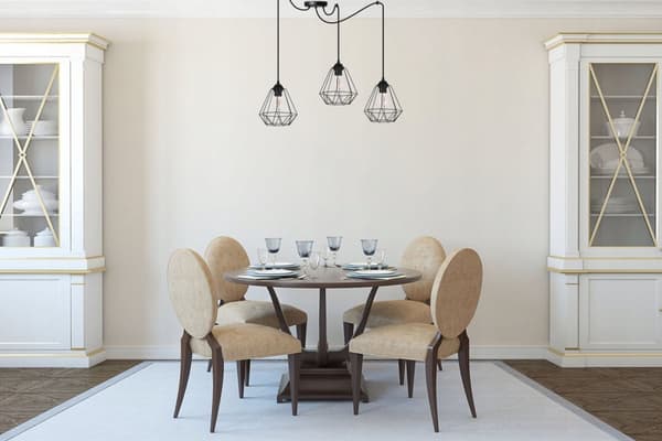 HÄNGANDE taklampa ljuskrona SPIDER loft E27 LED