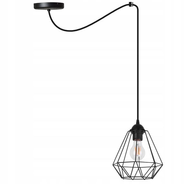 HÄNGANDE taklampa ljuskrona SPIDER loft E27 LED