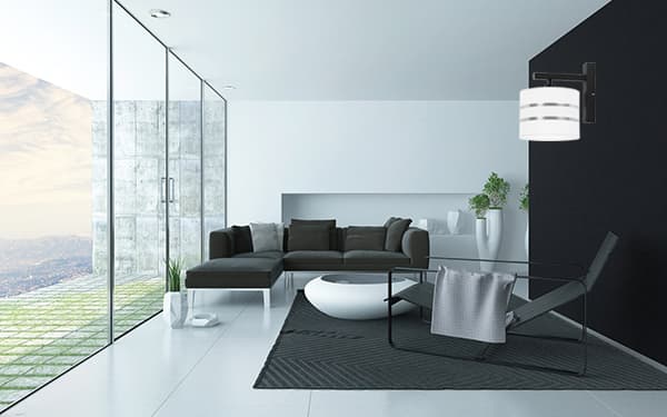 VÄGGLAMPA TAK VÄGGLAMPA LAMPSKÄRM DIAMOND LED