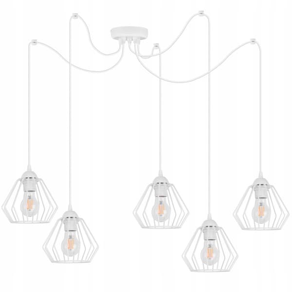 HÆNGENDE loftslampe lysekrone SPIDER loft E27 LED