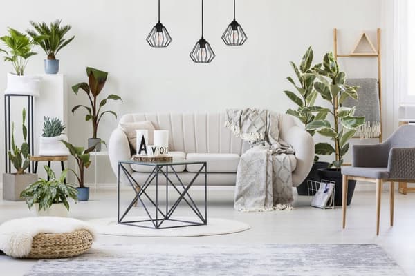 HÄNGANDE taklampa ljuskrona SPIDER loft E27 LED