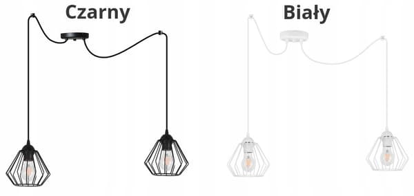 HÆNGENDE loftslampe lysekrone SPIDER loft E27 LED
