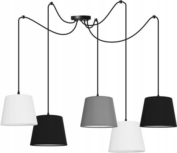HÆNGENDE loftslampe lysekrone SPIDER loft E27 LED