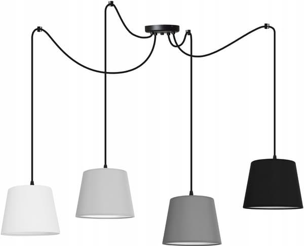 HÆNGENDE loftslampe lysekrone SPIDER loft E27 LED