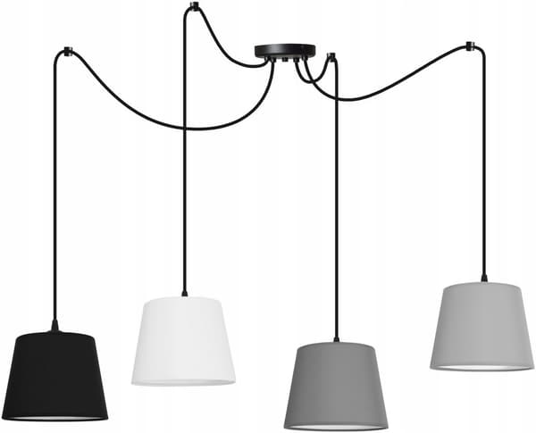 HÆNGENDE loftslampe lysekrone SPIDER loft E27 LED