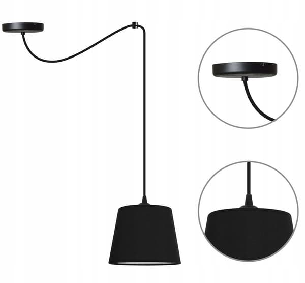 HÆNGENDE loftslampe lysekrone SPIDER loft E27 LED