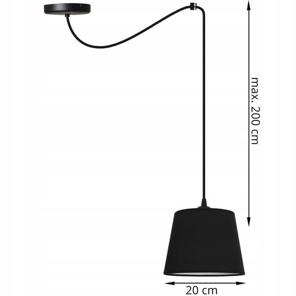HÆNGENDE loftslampe lysekrone SPIDER loft E27 LED