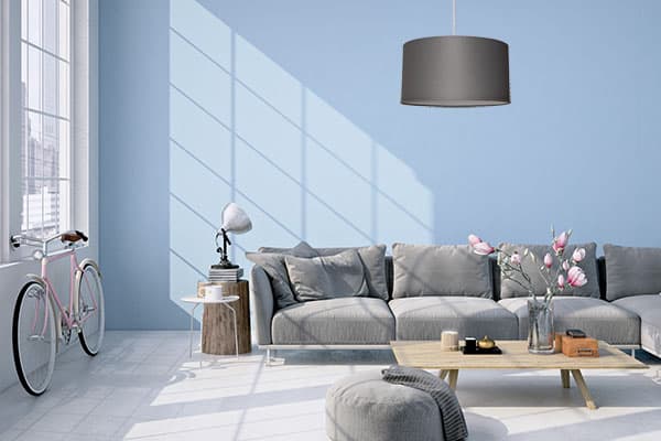 Hängande lampskärm Modern Material 40 cm LED