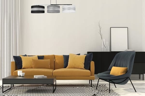 HÄNGA TAKSLAMPA LJUSKLUSTA LAMPSKÄRM MODERN