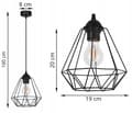 Pikkukuva 2 / 10: Kattoon RIIPPUVALAISIN DIAMOND LOFT EDISON RETRO