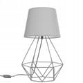 Miniatyrbild 3 av 10: NATTLAMPA Bordsbord Tråd Lampskärm LED