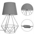 Miniatyrbild 8 av 10: NATTLAMPA Bordsbord Tråd Lampskärm LED