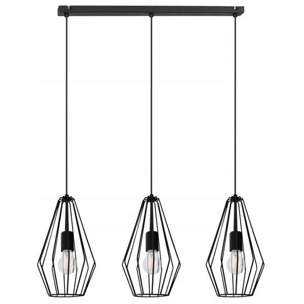 Diamond LOFT sort wire lofthængende lampe