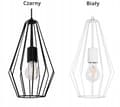 Miniatyrbillede 8 af 10: Diamond LOFT sort wire lofthængende lampe