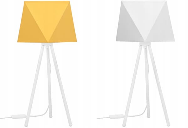 SÄNKBORDSLAMPA - DIAMANT LAMPSKÄRM - STATIV