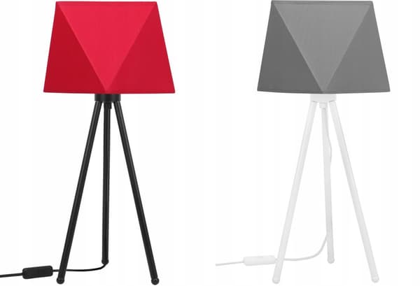 SÄNKBORDSLAMPA - DIAMANT LAMPSKÄRM - STATIV