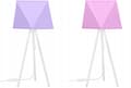 Miniatyrbild 10 av 10: SÄNKBORDSLAMPA - DIAMANT LAMPSKÄRM - STATIV