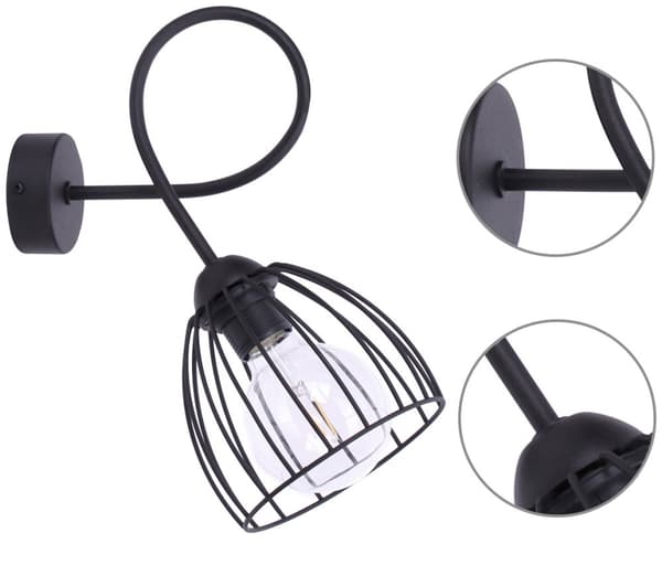 Metal Væglampe Loft Væglampe To farver LED