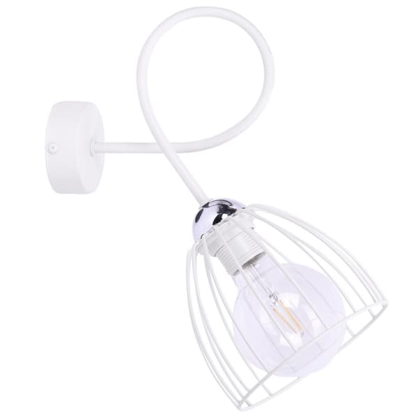 Wire RETRO VÄGGLAMPA Vägglampa Krom LOFT
