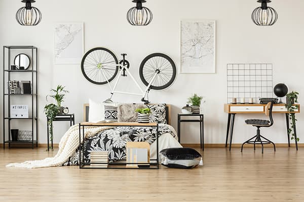 Moderne Loftslampe Loft Edison Metal