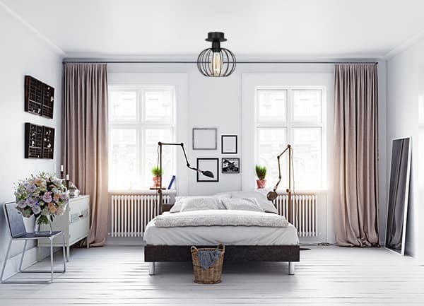 Moderne Loftslampe Loft Edison Metal