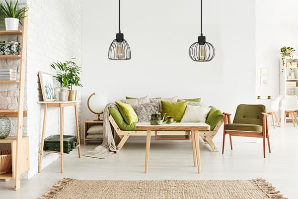 LOFT Spider Hänglampa Svart Vit Olika nyanser