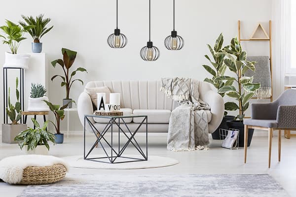 HÆNGELAMPE SPIDER LOFT JUSTERBAR METAL EDISON