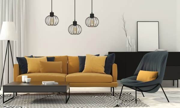 HÆNGELAMPE SPIDER LOFT JUSTERBAR METAL EDISON