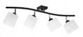 Miniatyrbillede 6 af 10: Loftslampe 4x60W LED justerbar lampeskærm