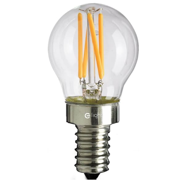 G45 E14 LED FILAMENT Pære Varm Farve 4W = 35W
