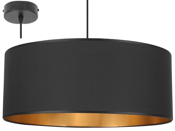 Elegant HÆNGELAMPE Golden Center 50 cm Lampeskærm