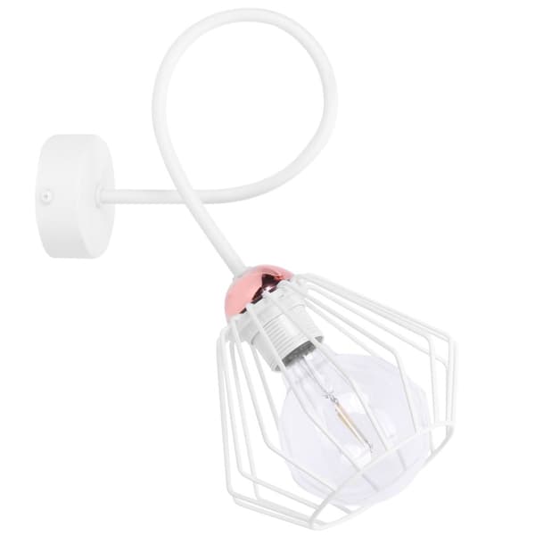 Snygg Loft Koppartråd Vägglampa