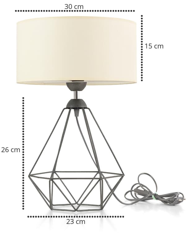 Modern skrivbordslampa Sängbordsskärm