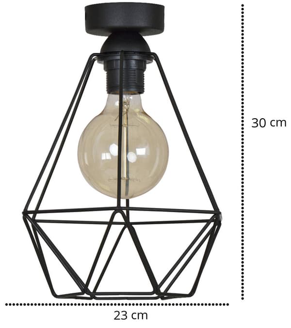 Modern Taklampa Loft Retro 1x60W