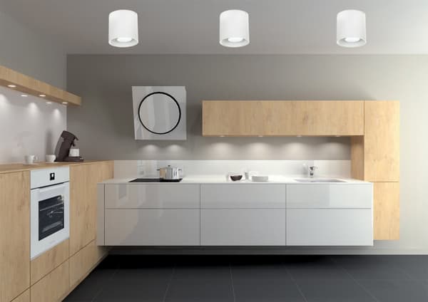 YTMONTERAD LED GU10 ALUMINIUM TAKLAMPA