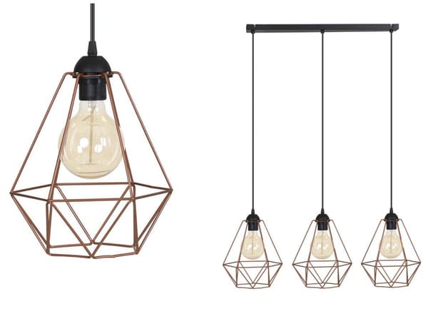 Original LOFT retro edison kobber pendel