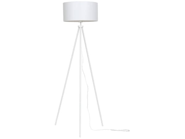 Golvlampa med stativskärm