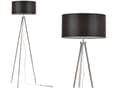 Miniatyrbillede 1 af 10: Gulvlampe, stativ, krom, lampeskærm, 40 cm