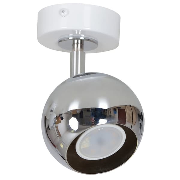 Modern Lampa Vägglampa tak BALL spot krom